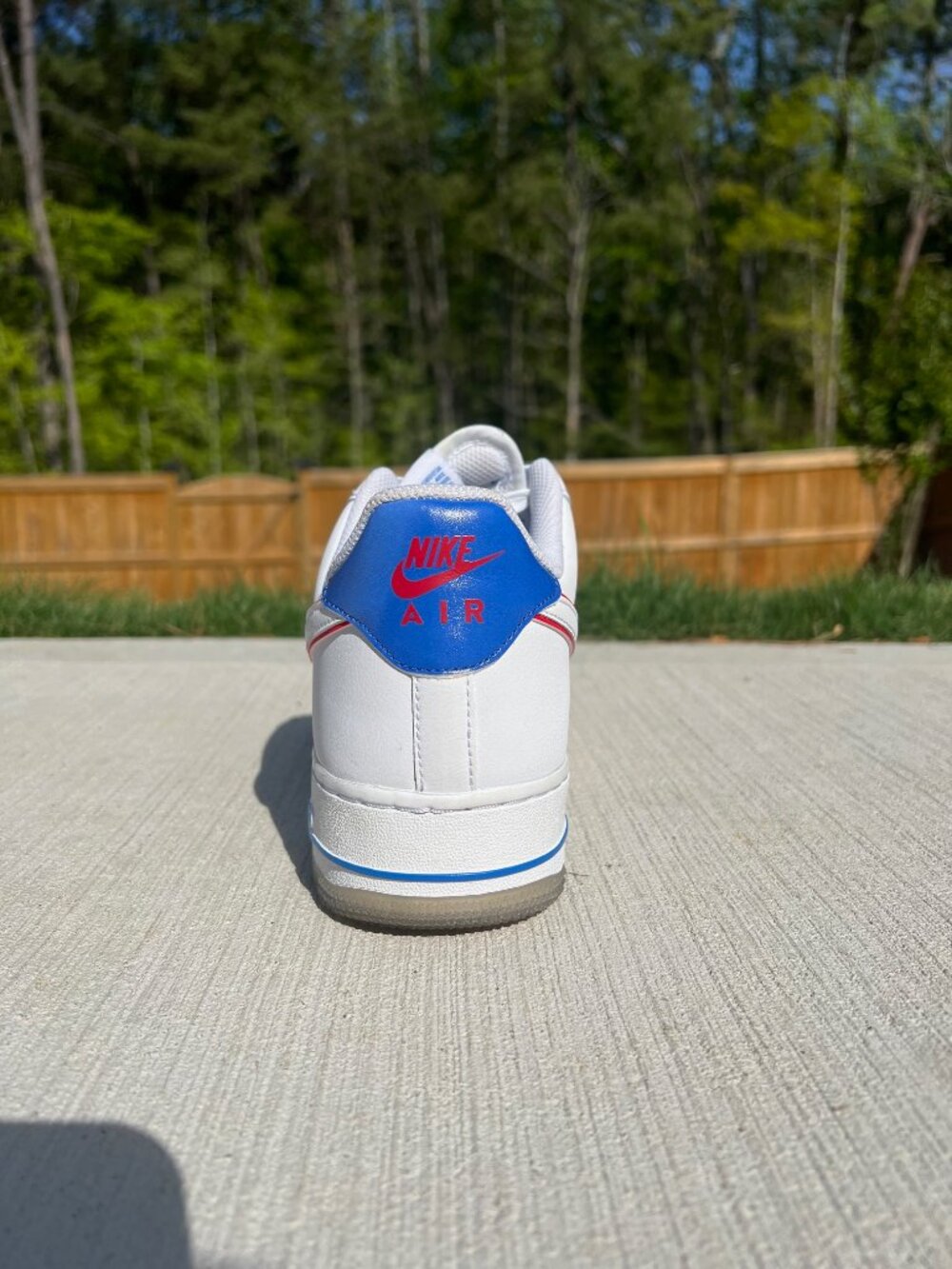 Nike air force 1 low New Jersey Nets hardwood classics 100% authentic - Picture 3 of 14